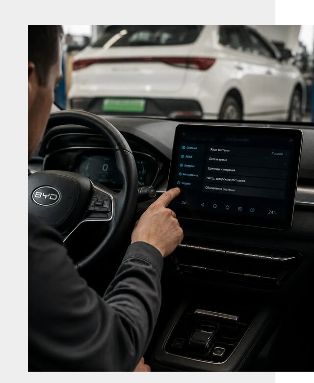 Русификация BYD E2 в Тулуне от 16077 р. | ФастМобиль-Тлн под ключ