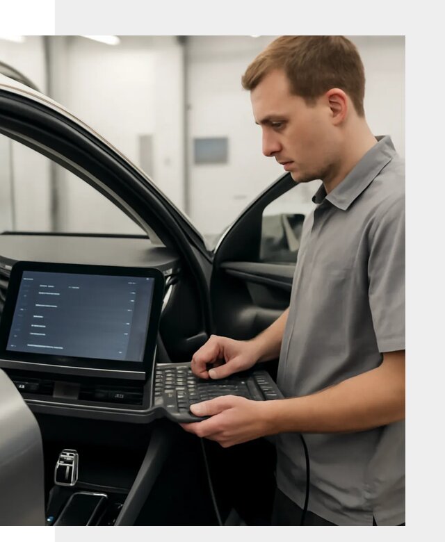 Русификация мультимедиа автомобилей Lynk Co в Тулуне