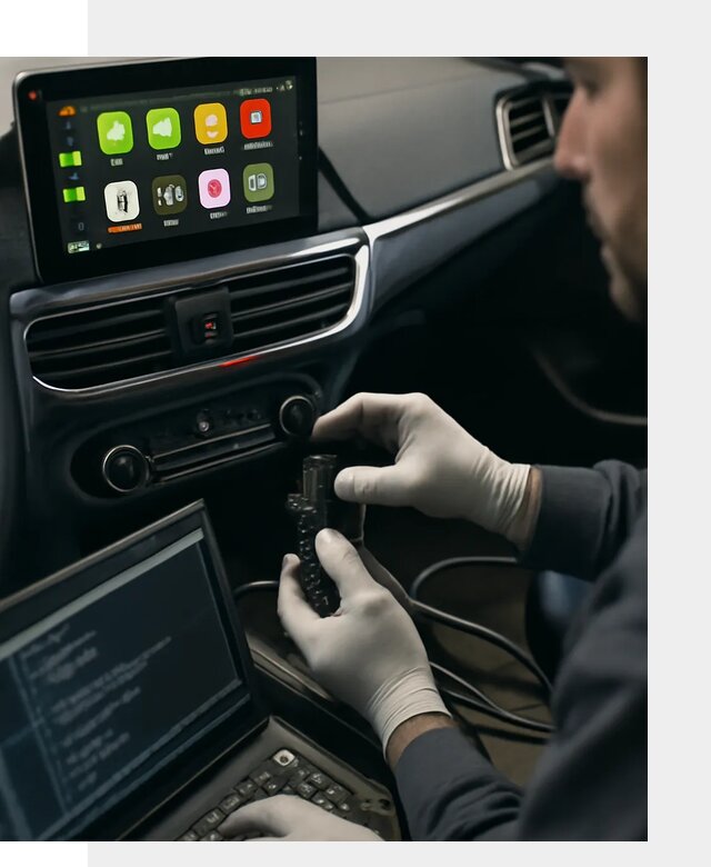 Активация Apple CarPlay в Тулуне для штатной мультимедиа